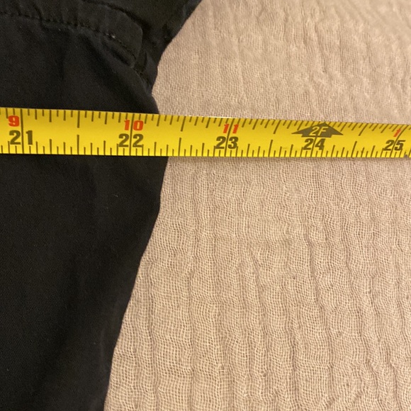 J. Crew Black cotton Slim fit Black Blouse. Size 6 . Style AW236 - Picture 7 of 7